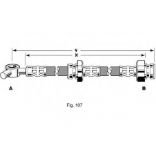 PHD247 TRW Тормозной шланг