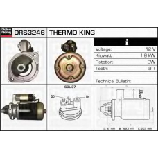 DRS3246 DELCO REMY Стартер