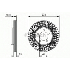 0 986 479 699 BOSCH Тормозной диск