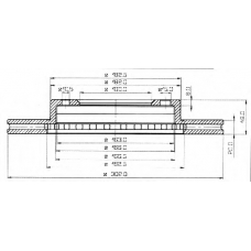 BDC3563 QH Benelux Тормозной диск