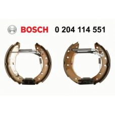 0 204 114 551 BOSCH Комплект тормозных колодок