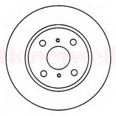 562007B BENDIX Тормозной диск