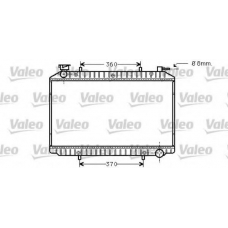 734446 VALEO Радиатор, охлаждение двигателя