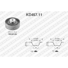 KD457.11 SNR Комплект ремня грм