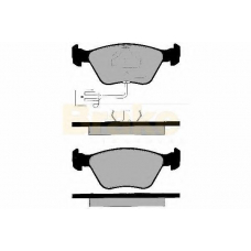 PA946 BRAKE ENGINEERING Комплект тормозных колодок, дисковый тормоз