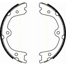 8100 14008 TRISCAN Комплект тормозных колодок, стояночная тормозная с