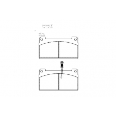 29764 203  0 5 T402 TEXTAR Колодки тормозные