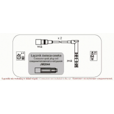 M20 JANMOR Комплект проводов зажигания