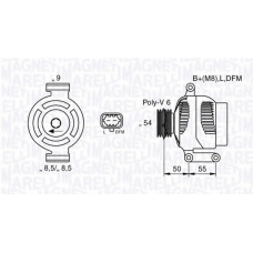 063377425010 MAGNETI MARELLI Генератор