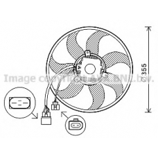 VW7534 AVA Вентилятор, охлаждение двигателя