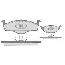 RA.0684.0 RAICAM Комплект тормозных колодок, дисковый тормоз