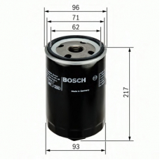 F 026 407 052 BOSCH Масляный фильтр