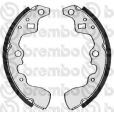 S 79 510 BREMBO Комплект тормозных колодок