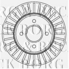 BBD4518 BORG & BECK Тормозной диск