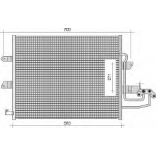 350203344000 MAGNETI MARELLI Конденсатор, кондиционер