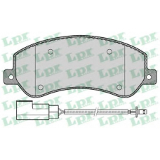 05P1260 LPR Комплект тормозных колодок, дисковый тормоз