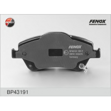 BP43191 FENOX Комплект тормозных колодок, дисковый тормоз