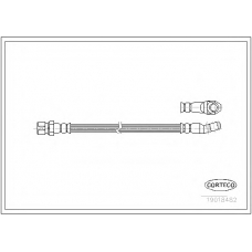 19018482 CORTECO Тормозной шланг