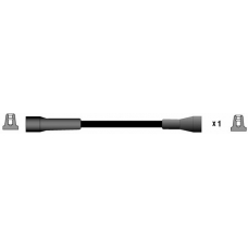 LS-367/190 CHAMPION Ккомплект проводов зажигания