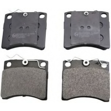 B110849 DENCKERMANN Комплект тормозных колодок, дисковый тормоз