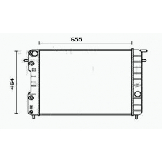 RM0210 EQUAL QUALITY Радиатор, охлаждение двигателя