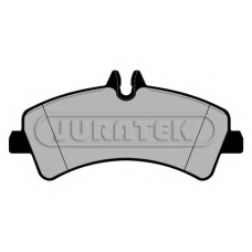 JCP124 JURATEK Комплект тормозных колодок, дисковый тормоз