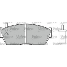 551042 VALEO Комплект тормозных колодок, дисковый тормоз