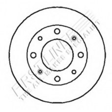 FBD221 FIRST LINE Тормозной диск