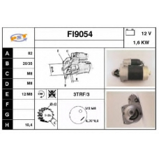 FI9054 SNRA Стартер