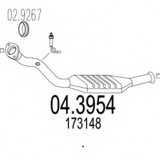 04.3954 MTS Катализатор