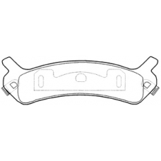 PL-0959 JNBK Колодки тормозные