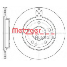 6110298 METZGER Тормозной диск