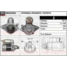 DRS0006 DELCO REMY Стартер