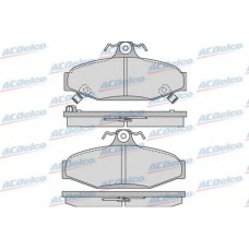 AC894481D AC Delco Комплект тормозных колодок, дисковый тормоз