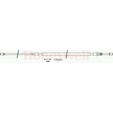 433025B BENDIX Трос, стояночная тормозная система