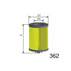 L135 MISFAT Масляный фильтр