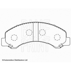 ADZ94218 BLUE PRINT Комплект тормозных колодок, дисковый тормоз