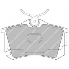 FDB1637 FERODO Комплект тормозных колодок, дисковый тормоз