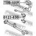 TSB-100R FEBEST Опора, стабилизатор