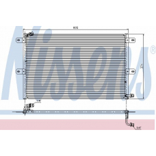 94204 NISSENS Конденсатор, кондиционер