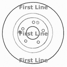 FBD1697 FIRST LINE Тормозной диск