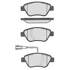 RA.0760.2 RAICAM Комплект тормозных колодок, дисковый тормоз