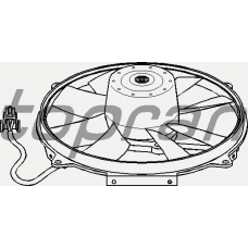 400 794 TOPRAN Вентилятор, охлаждение двигателя