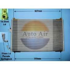 16-1246 AUTO AIR GLOUCESTER Конденсатор, кондиционер