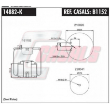 B1152 CASALS Кожух пневматической рессоры