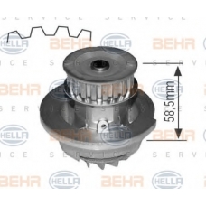 8MP 376 803-434 HELLA Водяной насос