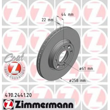 470.2441.20 ZIMMERMANN Тормозной диск