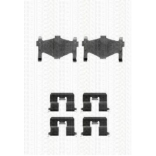 8105 141591 TRISCAN Комплектующие, колодки дискового тормоза