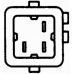 6PT 009 309-111 HELLA Датчик, температура охлаждающей жидкости