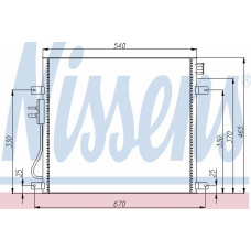94972 NISSENS Конденсатор, кондиционер